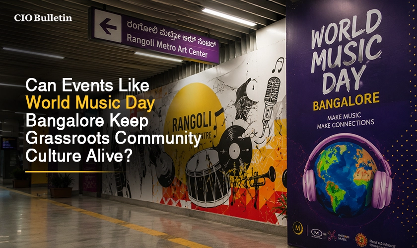  World Music Day Bangalore Transit Hubs 